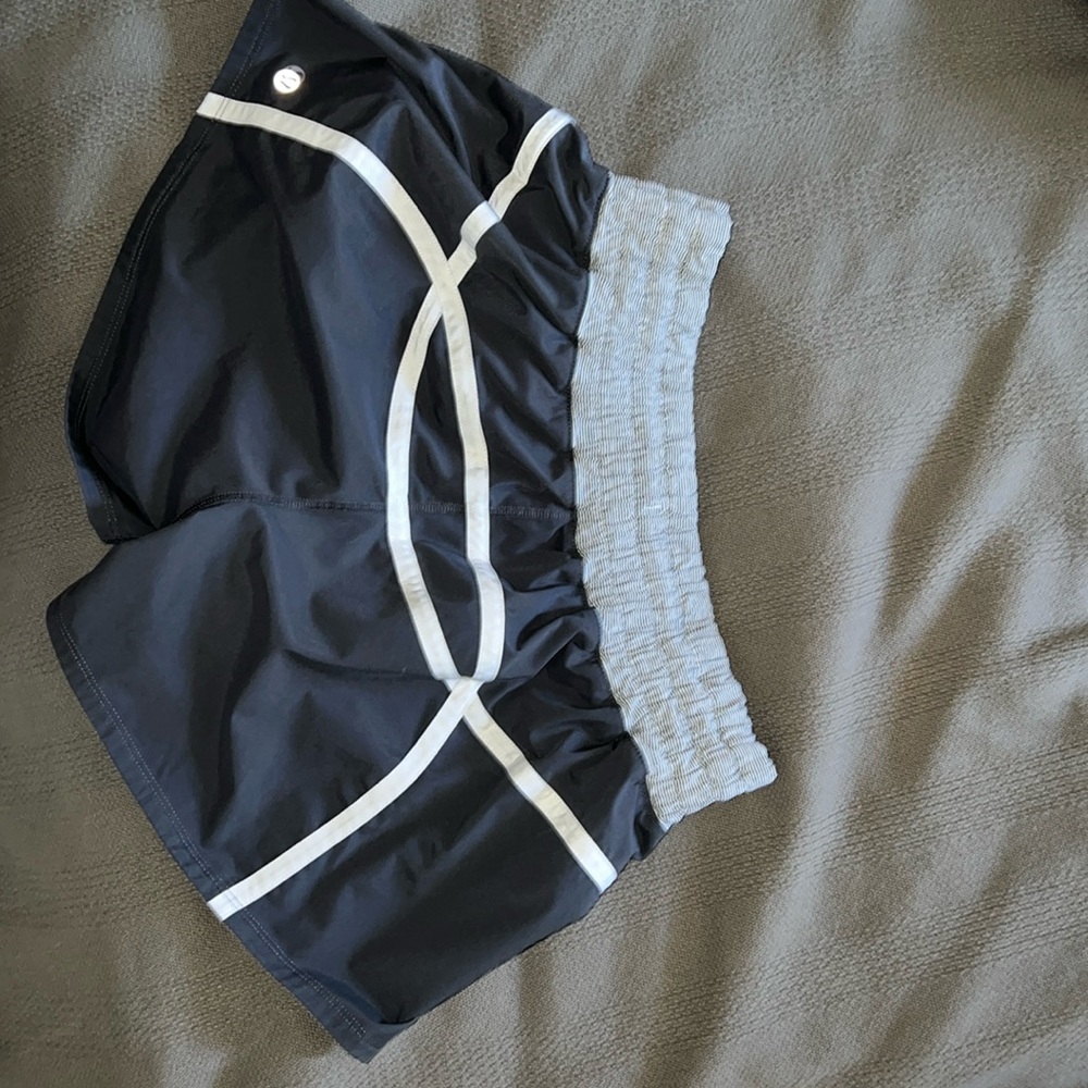 Lululemon gray running short size 10